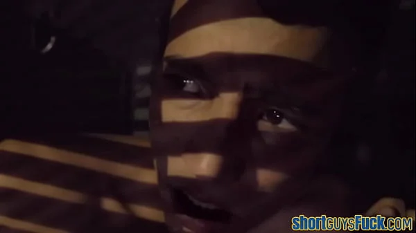 Bigtits Latina nailed by lil guy for cum videos