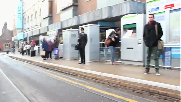 Beautiful and very slutty slut shows her ass in public while pissing between her legs videos