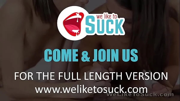 Hot Babes Give A Double Blowjob Together videos