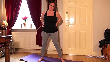 Fluffy Workout & Masturbation Session videos