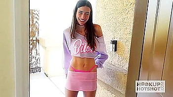 Slim Brunette Hair Rhea Radford Gets Used Like Bang Toy By Online Date videos