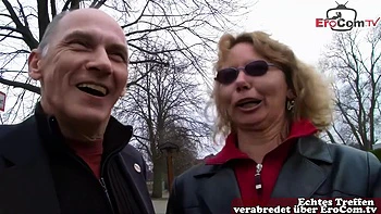 German mature housewife persuaded to have sex on the street videos