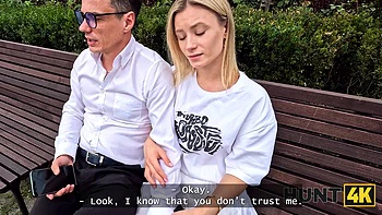 HUNT4K. Stranger has a surprise for a couple videos