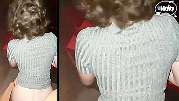 Cinema lovemaking with a dirty mega-bitch - Extreme public blowjob! videos