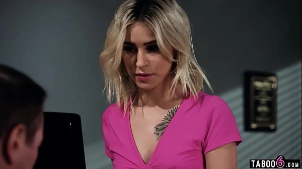 Petite teen blonde Kiara Cole fucks her big cock guidance counselor videos