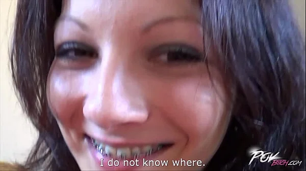 Horny brunette suck and fuck dick in POV style, creampied cunt included videos