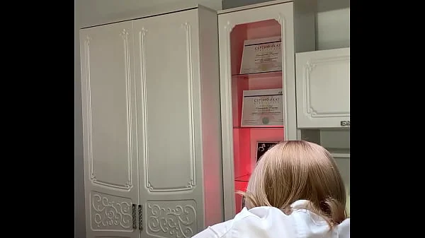 The beauty came for a deep bikini waxing, most likely she is getting ready for hot sex videos