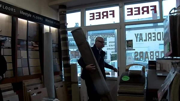 Horny girl pisses in leggings and shows her tits in public videos