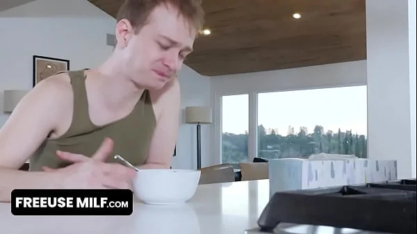 Lucky Stud Freeuses His Busty Blonde Stepmom And Cute Young Stepsister And Bangs Them Everywhere videos