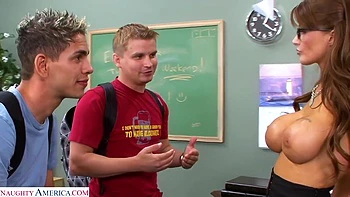 Professor Fucks Two Cocks At The Same Time [fullhd 1080p] - Joslyn James videos