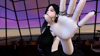 3D Skinny Asian Stripper Naked Her Perfect Ass Dance for You videos