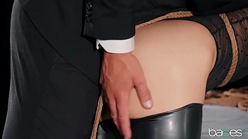 Restraint, Teen 18+ Horny Slut Gets Dominated In Bondage With Rae Lil Black videos