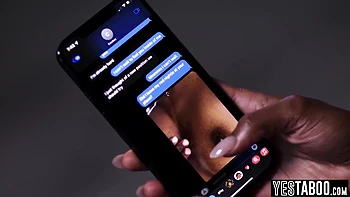 Nicole Kitt - Petite Ebony Stepmom Dominates Big Black Dick Husband videos