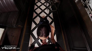 Nick Ross And Jill Valentine - Hot Brunette Fucks Hard With Moans In Resident Evil Cosplay Parody videos