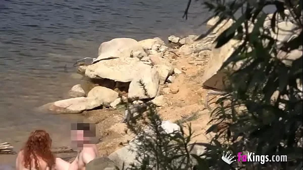 Picking up naked dudes: Naked lakeside fun with Jade! videos