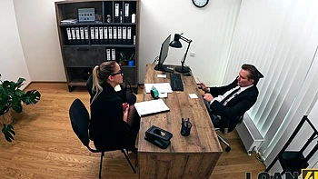 Jennifer Mendez and Stanley Johnson try to be good employees videos