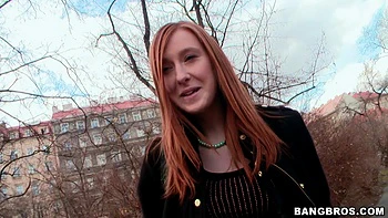 European Redhead Swallows Cum After Hardcore Sex videos