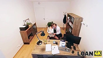 Hot Customer Wanted To Get A Loan, But Got Fanal Sexed Eventually. Sexy Sex With Arina Shy videos