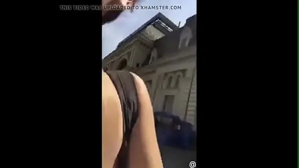 busty teen girl strip naked in public city square videos