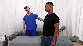 Two guys get their asses oiled and pounded hard videos