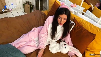 Cowgirl ass-fuck creampie - Merry Christmas! Horny super-bitch spunk running in videos