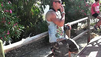 Hot amateur couple enjoys a blowjob during vacation videos