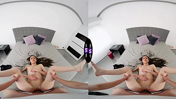 Nicole Sweet enjoys sex in various poses in vr videos