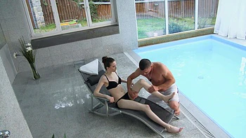 Skinny teen Sunny Honey gets fucked in doggy style videos