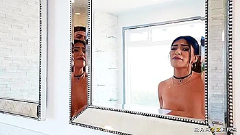 Reyna Belle, Donnie Rock And Logan Xander In Frisky Brunette Gets Fucked All Over The House videos