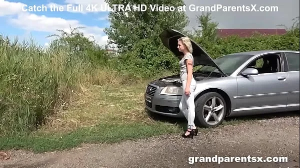 Old people help with with the car videos