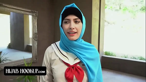 Middle Eastern Cutie Angeline Red Is Ready To Go All The Way With Her Boyfriend & Jumps On His Cock videos