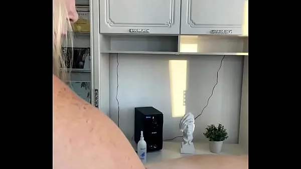 SugarNadya - Depilting a very large penis while erect, will he cum? videos