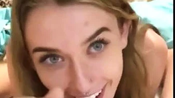 Leaked pov  hot girlfriend wpierced nose sucking  edging two tone malone dick: Porn videos