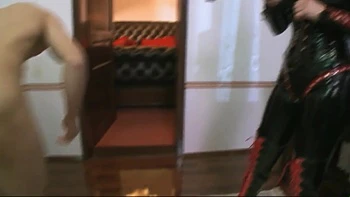 Whipping spanking kneeling humiliating videos