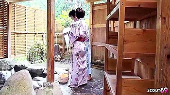 Japanese Geisha Give Blowjob At Spa While Soap Massage In Uncensored Jav Porn videos