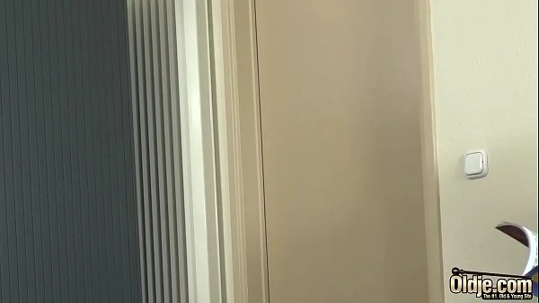 Sexy young nurse gives handjob and blowjob to grandpa videos