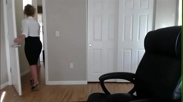 Sexy blonde with big tits Striptease videos