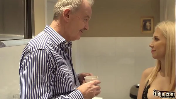 Trophy girlfriend fucked by her old sugar daddy videos