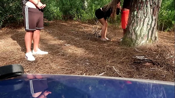 Real Amateur WIFE getting a FACIAL of a STRANGER in a PUBLIC RISKY PLACE ( CUCKOLD BOY WATCHING) videos