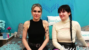 QueerCrush interview with Adalind Gray and Amelia Ivory videos