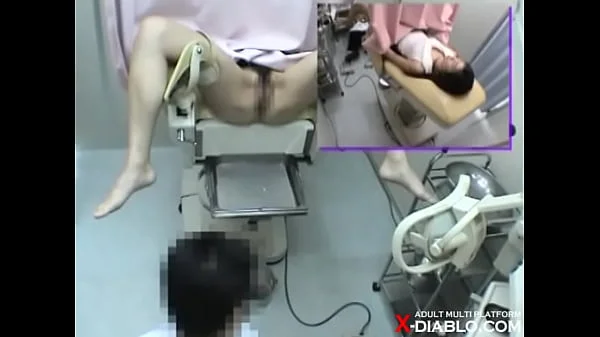 黒髪の美人主婦ヨウコさん（33）　～内診台診察（前半）～ 婦人科診察のすべて　File04-b videos