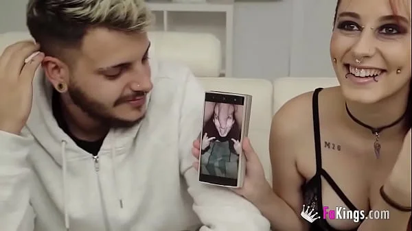 He almost can't bear seeing his teenage girlfriend being pounded by another dude videos