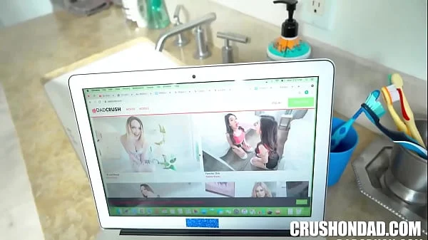 Stepdaughter April Olsen Got Dickcoin From Her STEPDAD videos