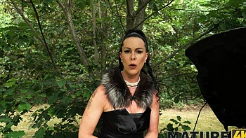 Charlie Dean and Texas Patti enjoy sex in the forest, huge boobs! videos