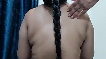 Hair Oiling Braid Fuck With My Girlfriend videos