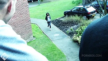 The Inked Asian College Babe Meets A Horny Stud videos