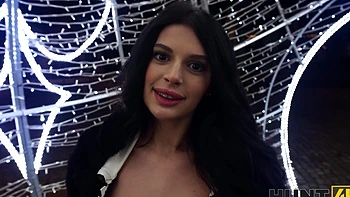 Brunette Asandra Dewy rides a big cock in pov with amazing body videos