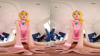 MARIO TENNIS ACES: PRINCESS PEACH A XXX PARODY: Blowjob, Doggy  Cowgirl VR Porn videos
