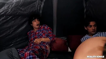 Blonde Gives Pleasure To Two Virgin - Britney Amber videos