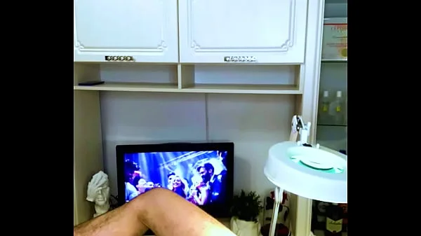 A client with a huge dick came to SugarNadya for treatment videos